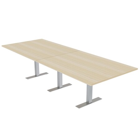 Skutchi Designs 45 in W, 120 in L, 29 in H, Engineered Wood Top, Brown HAR-REC-48x119-T-XD08